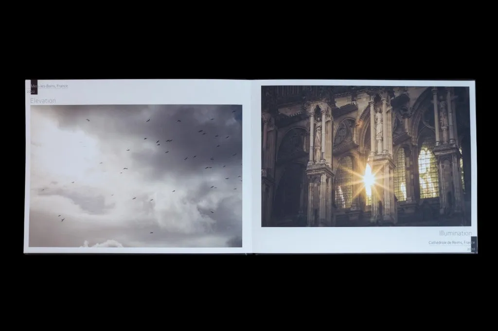 Or Champs — double-page : Élévation · Illumination